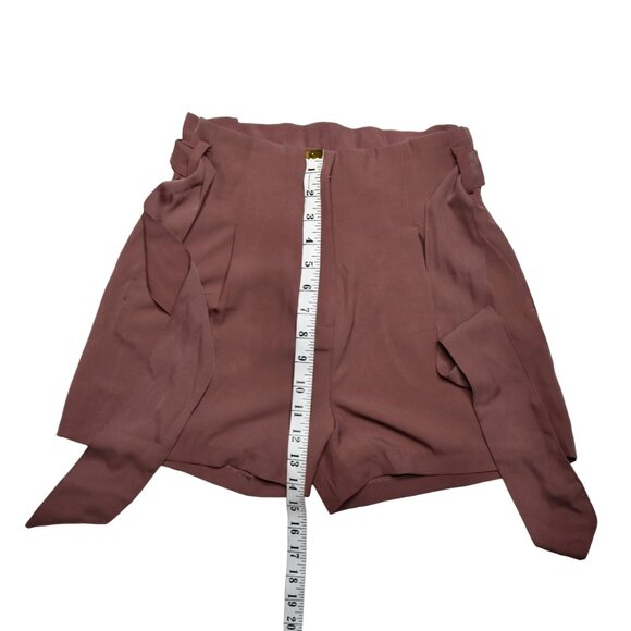 Dynamite Women's Paper Bag Short in Mauve, size S - Picture 7 of 9